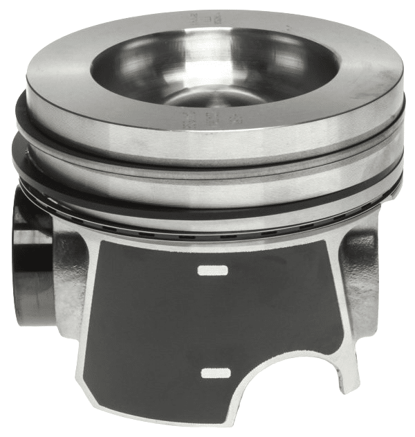 Enginetech 6.4L Powerstroke Piston Set Standard Size – With Rings, 2008-2010 Ford