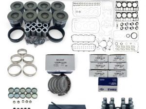 6.0 Powerstroke engine rebuild kit Stage 1 overhaul kit components pistons rings bearings