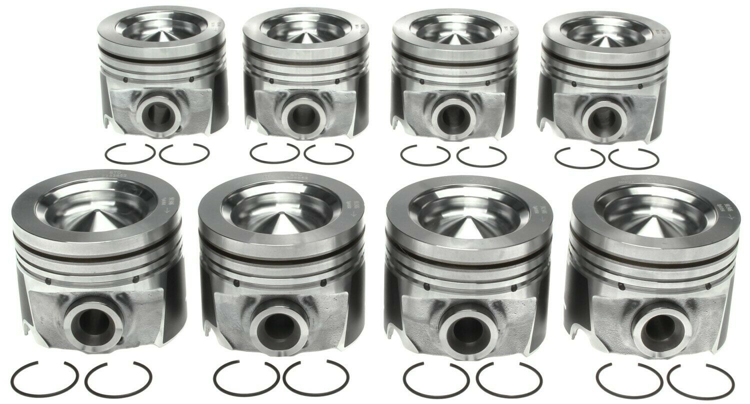 6.7L Powerstroke Diesel HD Replacement Piston Kit With Rings Mahle 224 ...