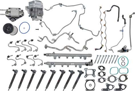 Fuel Contamination Kit, Gm 6.6l L5p 20-23 Dcr Pump | Dynamic Diesel 60 Fuel Contamination Kit, GM 6.6L L5P 20-23 DCR Pump