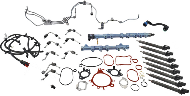 Fuel Contamination Kit, Ford 6.7l 17-19 No Pump | Dynamic Diesel 60 Fuel Contamination Kit, Ford 6.7L 17-19 No Pump